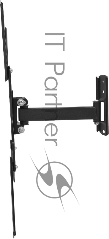 Кронштейн для телевизора Buro MF1 черный 13-60 макс.25кг настенный поворот и наклон