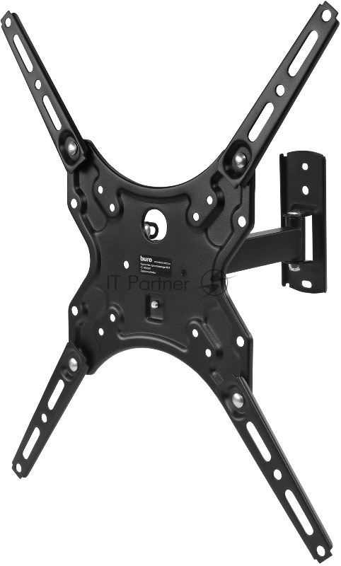 Кронштейн для телевизора Buro MF1 черный 13-60 макс.25кг настенный поворот и наклон