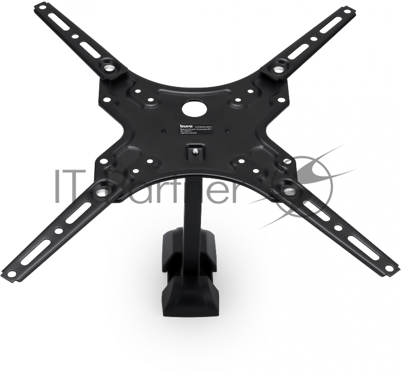 Кронштейн для телевизора Buro MF1 черный 13-60 макс.25кг настенный поворот и наклон