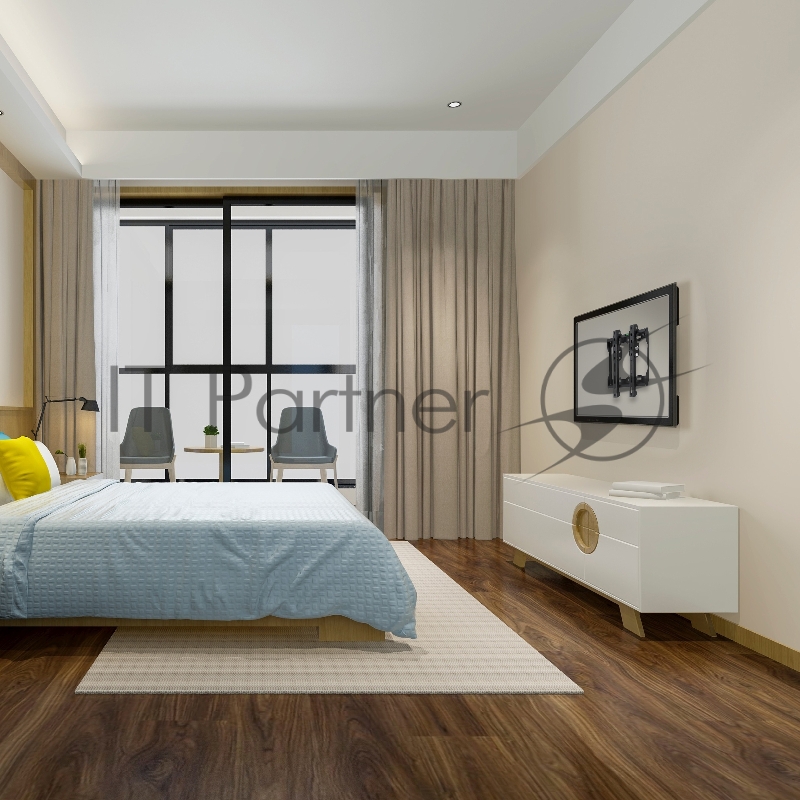 Кронштейн для телевизора Buro MT2 черный 15-48 макс.25кг настенный наклон