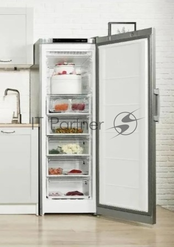 Морозилка Indesit DFZ 5175 G (869892600020) серебристый однокамерный 250 л, No Frost