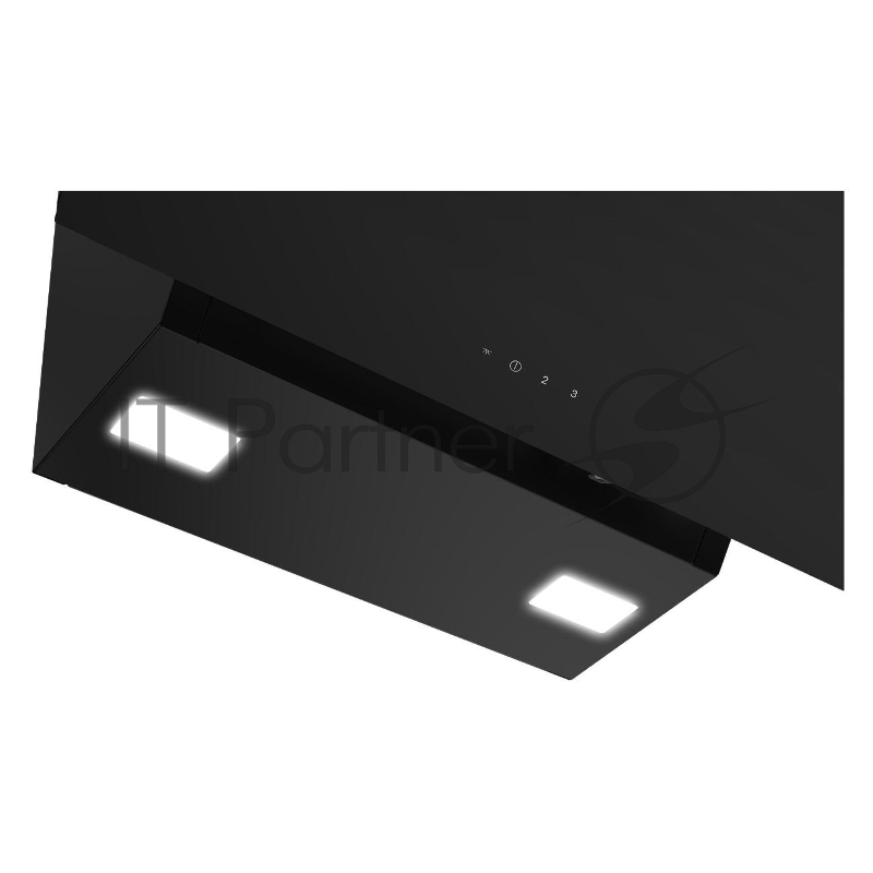 Вытяжка каминная Indesit INHV 6FLM BL управление: кнопочное (1 мотор) черный