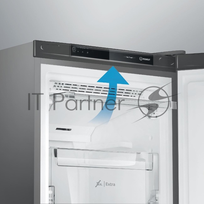 Морозильная камера Indesit DFZ 4150 G серебристый