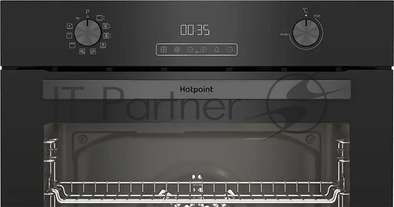 Духовой шкаф HOTPOINT FE9 831 JSH BLG, черный