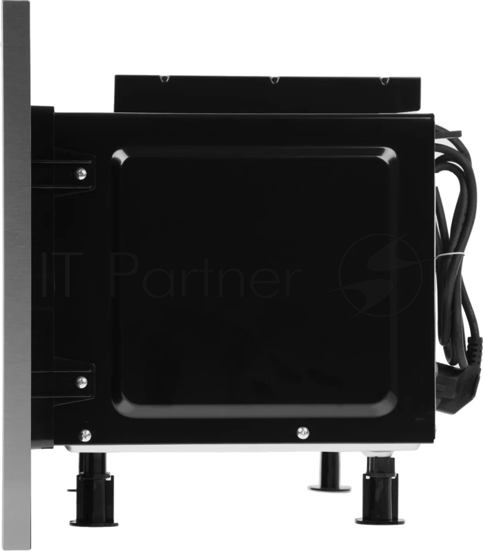 Микроволновая печь встраиваемая Indesit MWI 120 GX нержавеющая сталь, 20 л, 800 Вт, переключатели - сенсор