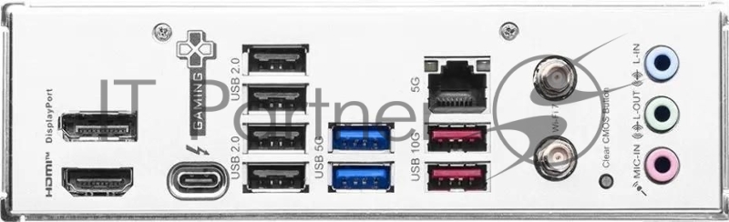 Материнская плата MSI B860 GAMING PLUS WIFI Soc-1851 Intel B860 4xDDR5 ATX AC`97 8ch(7.1) 5Gigabit RAID+HDMI+DP