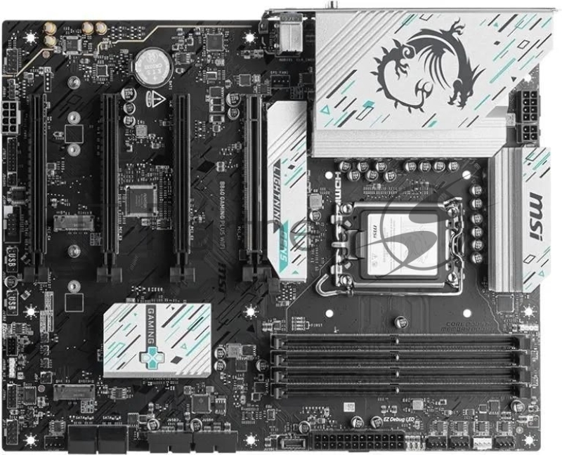 Материнская плата MSI B860 GAMING PLUS WIFI Soc-1851 Intel B860 4xDDR5 ATX AC`97 8ch(7.1) 5Gigabit RAID+HDMI+DP