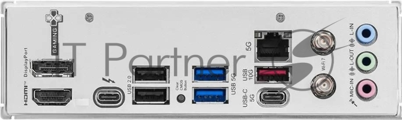 Материнская плата MSI B860M GAMING PLUS WIFI Soc-1851 Intel B860 4xDDR5 mATX AC`97 8ch(7.1) 5Gigabit RAID+HDMI+DP