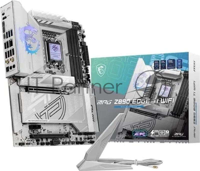 Материнская плата MSI MPG Z890I EDGE TI WIFI Soc-1851 Intel Z890 2xDDR5 mini-ITX AC`97 8ch(7.1) 5Gigabit RAID+HDMI