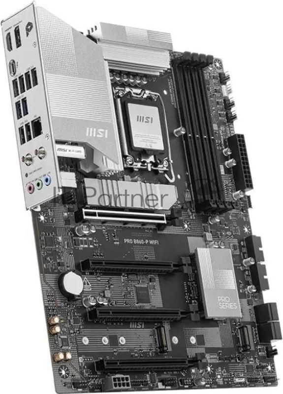 Материнская плата MSI PRO B860-P WIFI Soc-1851 Intel B860 4xDDR5 ATX AC`97 8ch(7.1) 5Gigabit RAID+HDMI+DP