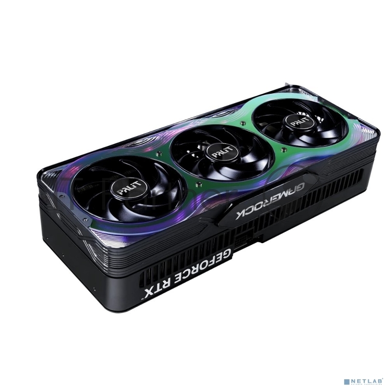 Видеокарта Palit PCI-E RTX5090 GAMEROCK OC NVIDIA GeForce RTX 5090 32Gb 512bit GDDR7 2295/30000 HDMIx1 DPx3 HDCP Ret