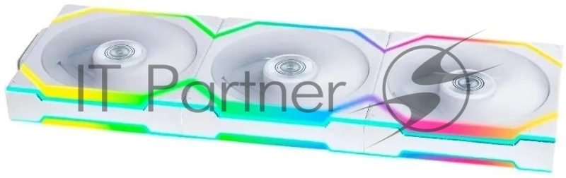 Вентилятор для корпуса Lian-Li Uni Fan SL Wireless 120 ARGB 120х124.5x28 белый 4-pin 28.5дБ (упак.:3шт) (G99.12SL1W3W.R0) Ret
