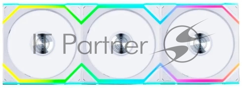 Вентилятор для корпуса Lian-Li Uni Fan SL Wireless 120 ARGB 120х124.5x28 белый 4-pin 28.5дБ (упак.:3шт) (G99.12SL1W3W.R0) Ret
