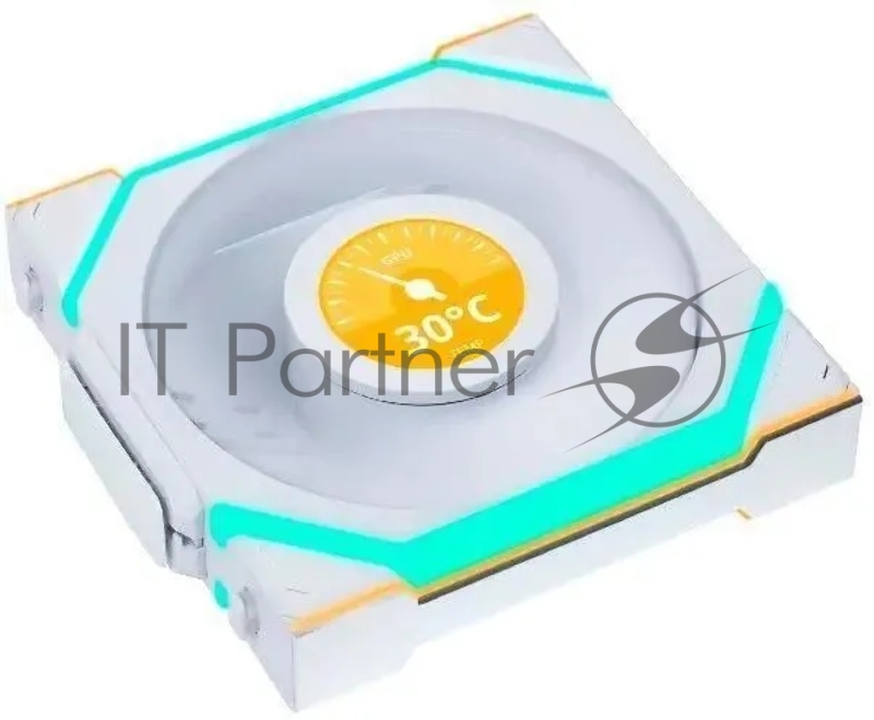 Вентилятор для корпуса Lian-Li Uni Fan SL Wireless 120 LCD ARGB 120х124.5x28 белый 4-pin 29.5дБ (упак.:3шт) (G99.12SLLCD1W3W.R0) Ret