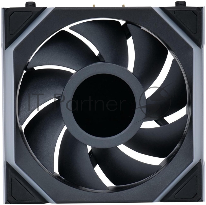 Вентилятор для корпуса Lian-Li Uni Fan SL Wireless 120 LCD ARGB 120х124.5x28 черный 4-pin 29.5дБ (G99.12SLLCD1W1B.R0) Ret