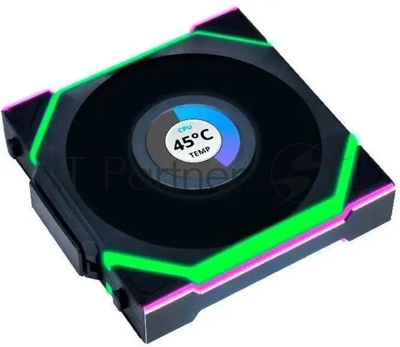 Вентилятор для корпуса Lian-Li Uni Fan SL Wireless 120 LCD ARGB 120х124.5x28 черный 4-pin 29.5дБ (упак.:3шт) (G99.12SLLCD1W3B.R0) Ret