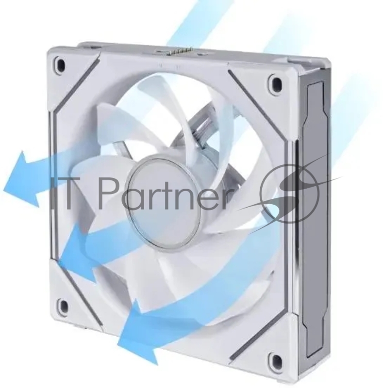 Вентилятор для корпуса Lian-Li Uni Fan SL-INF 120 Reverse ARGB 120х120x25 белый 4-pin 29дБ (G99.12RSLIN1W.00) Ret