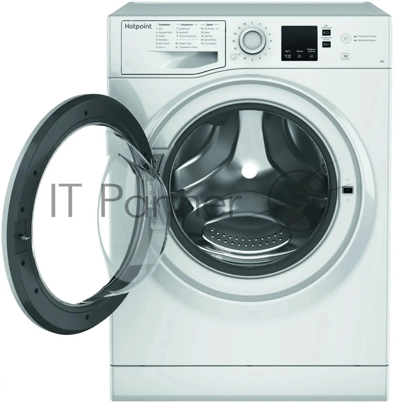 Стиральная машина HOTPOINT NSS 6015 W RU белый, загр. фронтальная макс.: 6 кг 1000 об/мин класс: А+