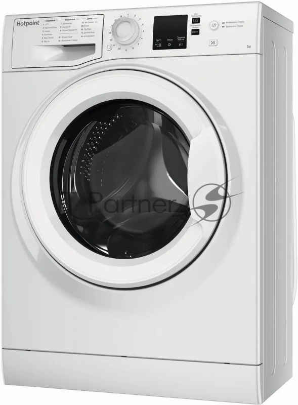 Стиральная машина HOTPOINT NUS 5015 H RU белый, загр. фронтальная макс.: 5 кг 1000 об/мин класс: А