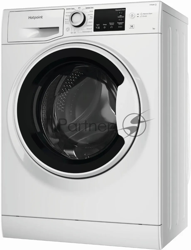 Стиральная машина HOTPOINT NSB 7225 WV RU (869991644670) белый, загр. фронтальная макс.: 7 кг 1200 об/мин класс: А+++