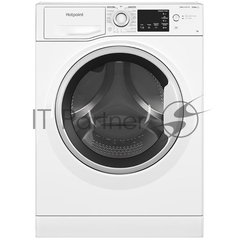 Стиральная машина HOTPOINT NSB 7239 W VE RU белый, загр. фронтальная макс.: 7 кг 1200 об/мин класс: А
