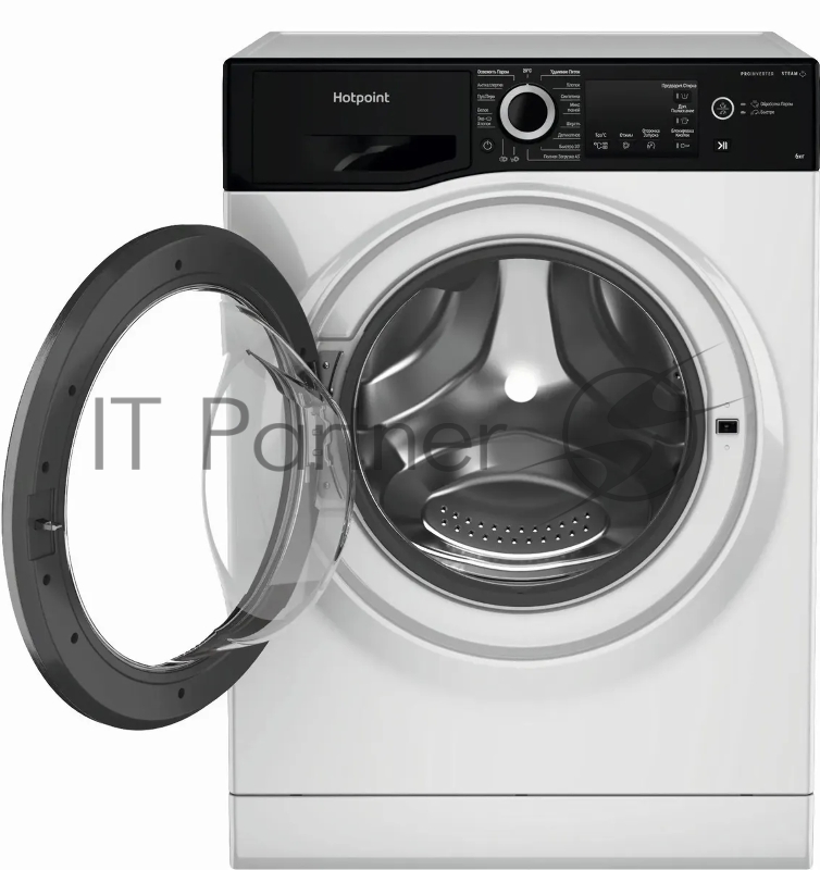 Стиральная машина HOTPOINT NSB 6039ZSVERU (869991652920) белый, загр. фронтальная макс.: 6 кг 1000 об/мин класс: А