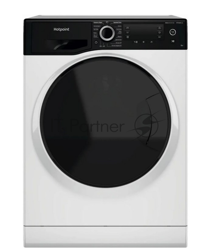 Стиральная машина HOTPOINT NSD8249ZDAVERU (869991652300) белый, загр. фронтальная макс.: 8 кг 1200 об/мин класс: А