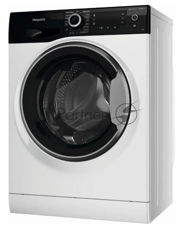 Стиральная машина HOTPOINT NSD 7239 ZS VE RU (869991644390) белый, загр. фронтальная макс.: 7 кг 1200 об/мин класс: А
