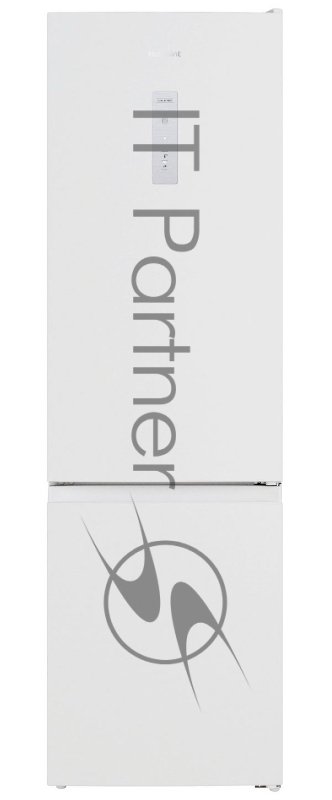 Холодильник HOTPOINT HT 5200 W белый/серебристый двухкамерный 247/78л морозилка снизу, No Frost