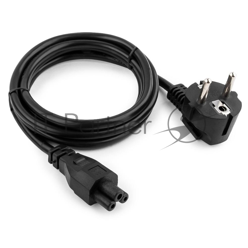 Кабель Кабель питания для ноутбуков Cablexpert PC-186-ML12 1.8м, 3-pin, с зазем., пакет