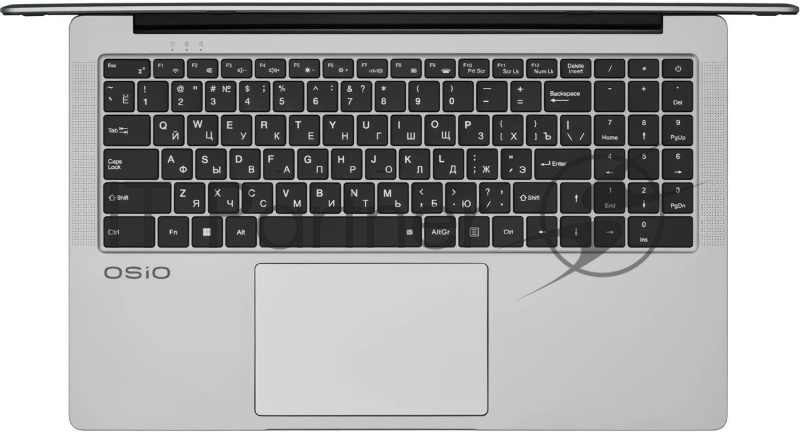 Ноутбук Osio FocusLine F160a-008 Ryzen 7 5700U 16Gb SSD512Gb 16.1 FHD (1920x1080) без ОС grey WiFi BT Cam 6000mAh