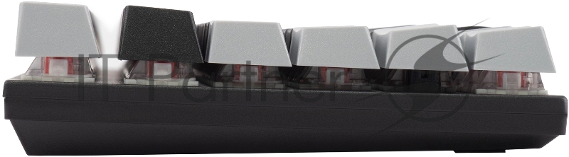 Клавиатура Оклик K600X механическая черный/серый USB Multimedia for gamer LED