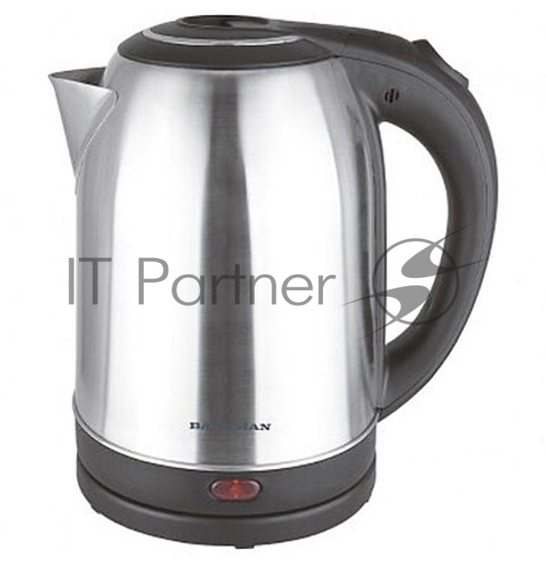 Чайник электрический BACKMAN BM-TEA 718 1,8 л, 2200 Вт, серебристый