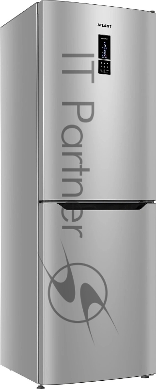 Холодильник ATLANT ХМ 6619-189 серебристый двухкамерный 205/119л морозилка снизу