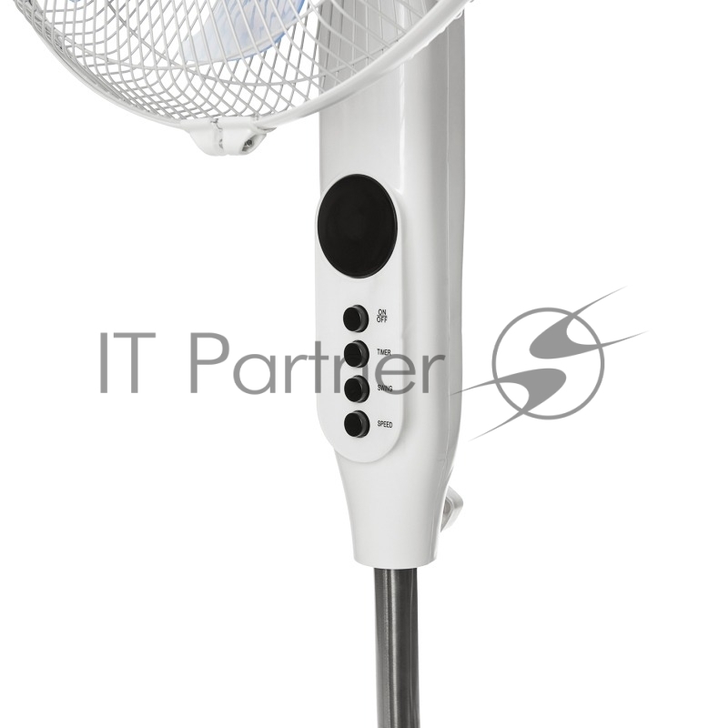 Вентилятор напольный DUX 7 лопастей, д/у управление, 50Вт белый 60-0221