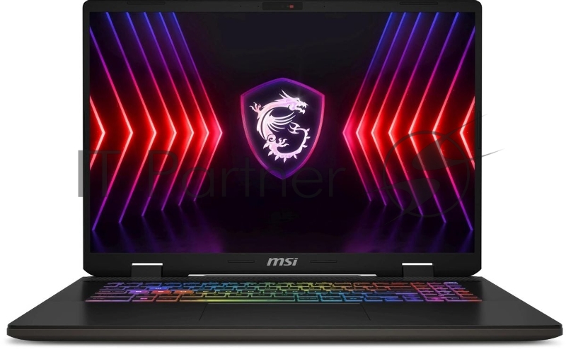 Ноутбук MSI Sword 16 HX B14 Core i7 14650HX 16Gb SSD1Tb NVIDIA GeForce RTX4060 8Gb 16 IPS FHD+ (1920x1200) Windows 11 Multi Language grey space WiFi BT Cam