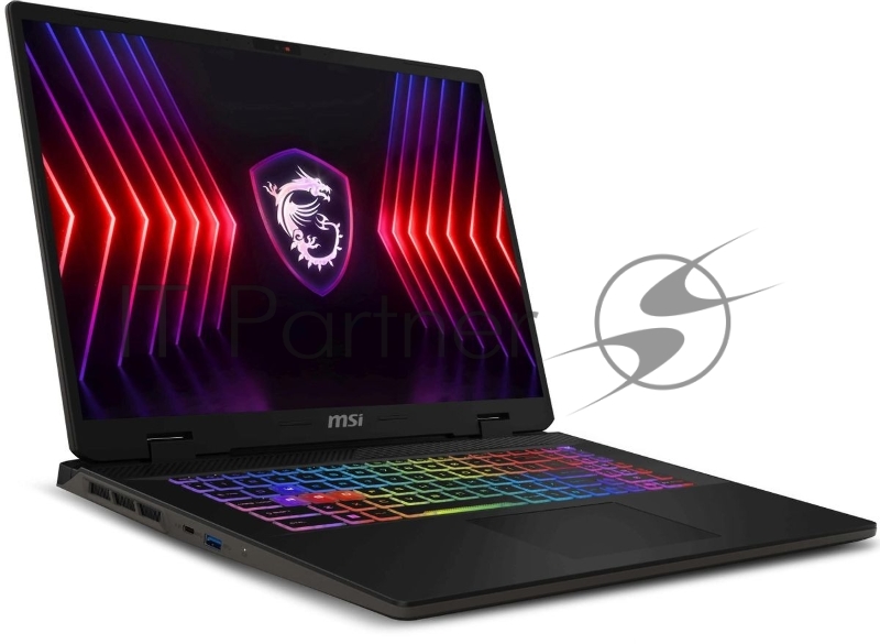 Ноутбук MSI Sword 16 HX B14 Core i7 14650HX 16Gb SSD1Tb NVIDIA GeForce RTX4060 8Gb 16 IPS FHD+ (1920x1200) Windows 11 Multi Language grey space WiFi BT Cam