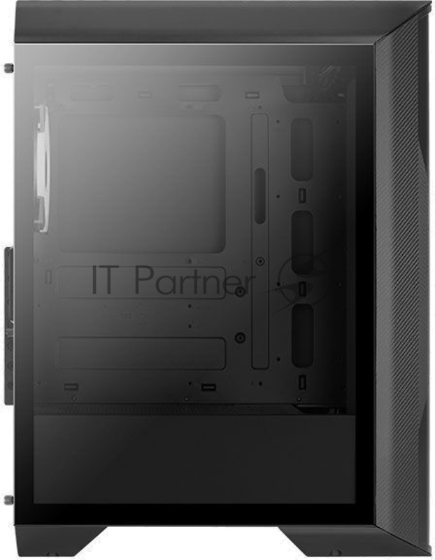 Компьютерный корпус Aerocool / Formula Splinter Duo-G-BK-v1 черный без БП mATX 2x120mm 2xUSB3.0 audio