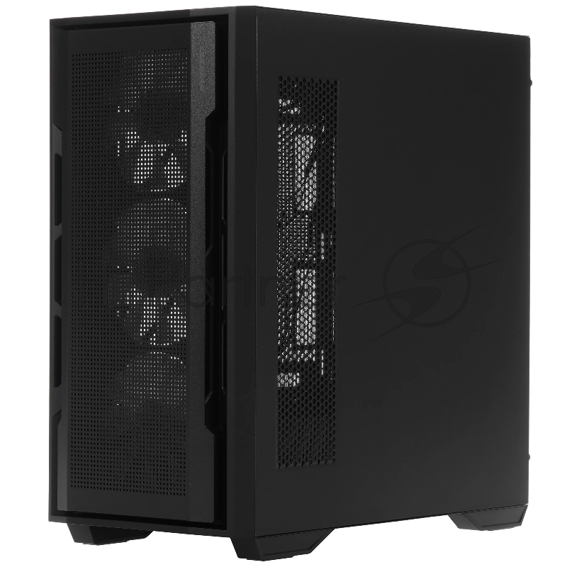 Корпус Cougar Uniface X RGB V2 Black, 4x140mm ARGB PWM Fan, ARGB PWM Fan Hub, без БП, E-ATX