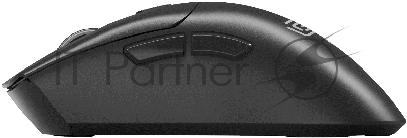 Мышь Оклик 980GMW черный оптическая 26000dpi беспров. BT/Radio USB для ноутбука 6but