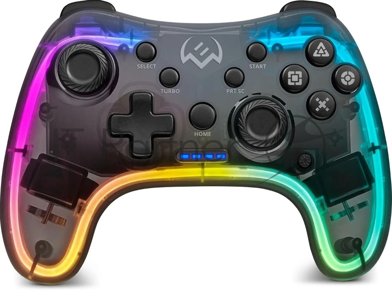 Геймпад Sven GC-5050 черный Bluetooth Беспроводной виброотдача обратная связь (в компл.:держатель для смартфона/кабель USB) (SV-016029)