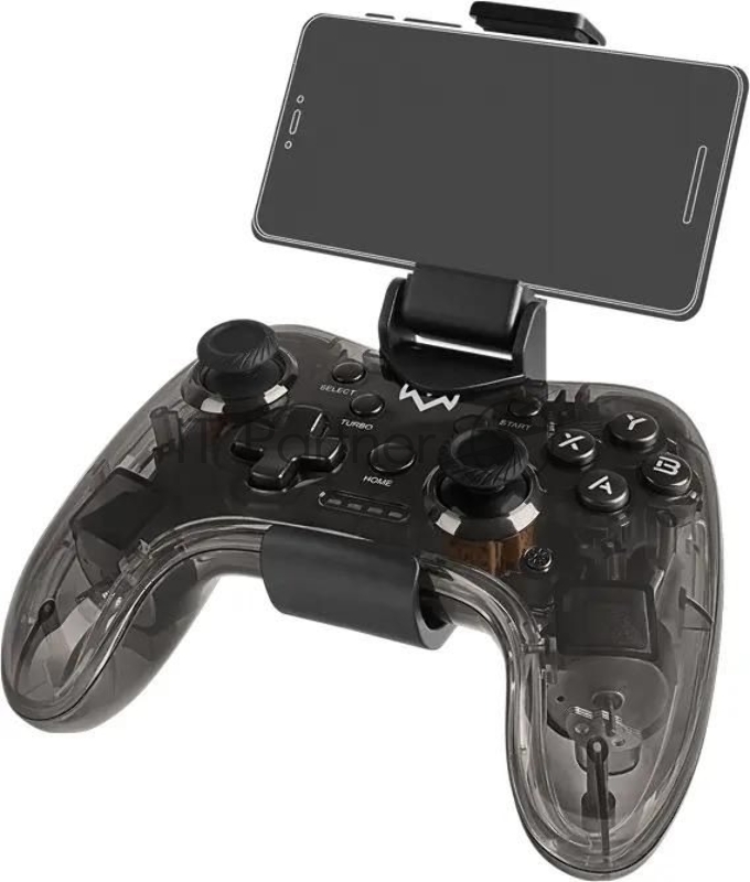 Геймпад Sven GC-5050 черный Bluetooth Беспроводной виброотдача обратная связь (в компл.:держатель для смартфона/кабель USB) (SV-016029)