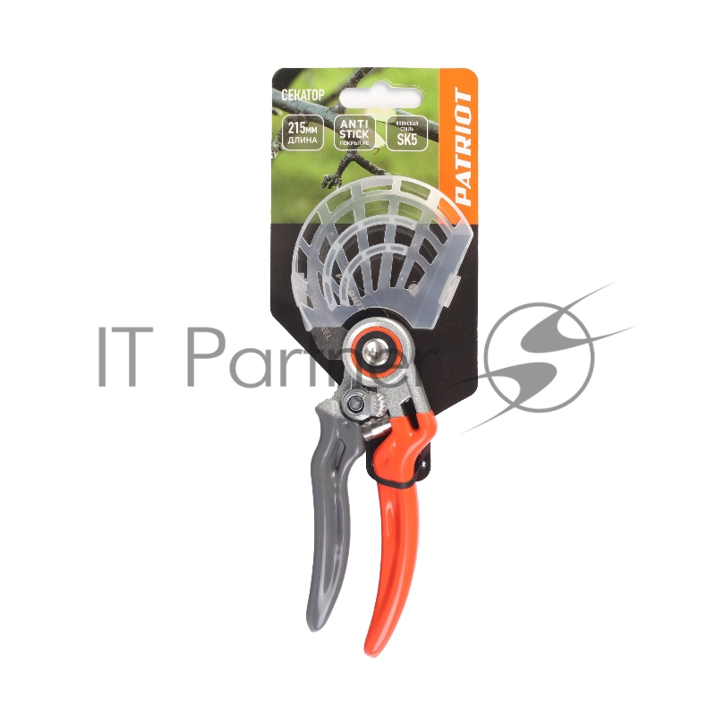 Секатор плоскостной PATRIOT PBP 215 L, 215 мм