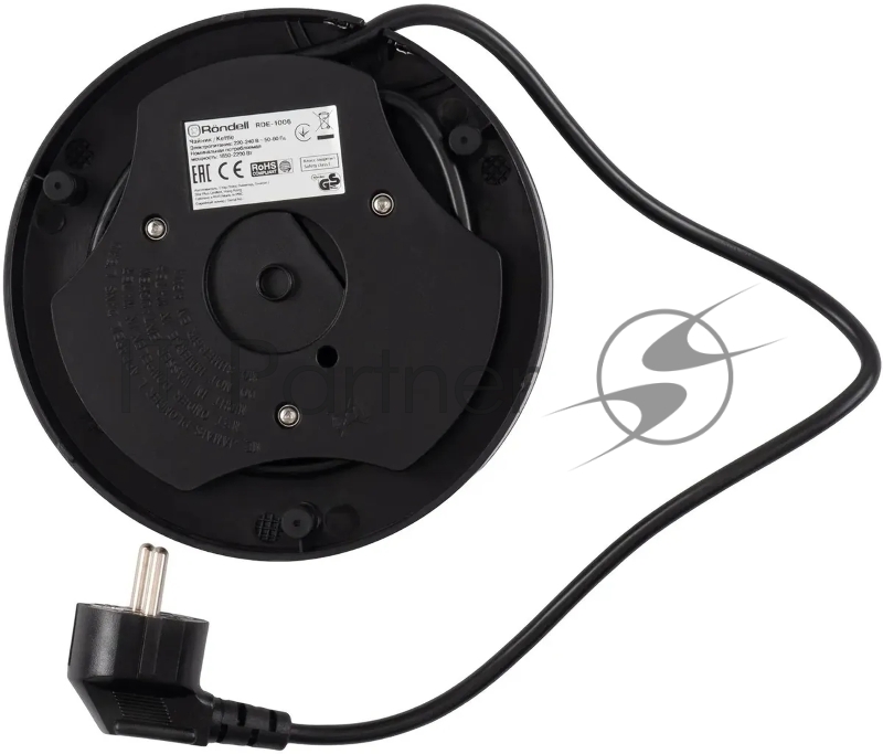 Чайник Rondell RDE-1006 (MC) серебро/черный