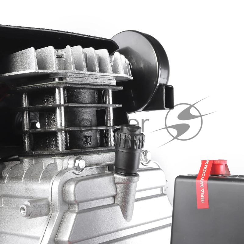 Компрессор Победа поршневой масляный KM 50-250, 250 л/мин, 8 бар, 1800 Вт, 50 л, быстросъемный 1/4