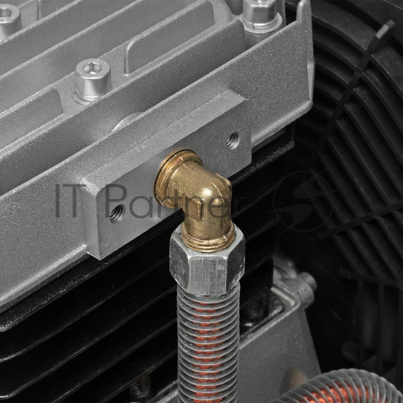 Компрессор воздушный рем. привод BCI 2100/50, 2,1 кВт, 50 литров, 400 л/мин Denzel