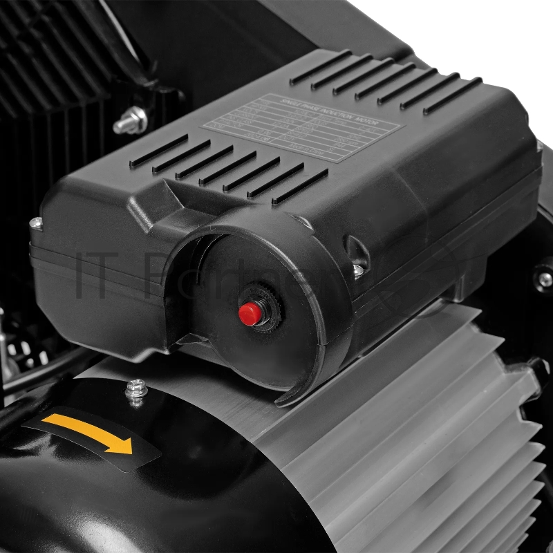 Компрессор воздушный рем. привод BCI 2200/100, 2,2 кВт, 100 литров, 420 л/мин Denzel