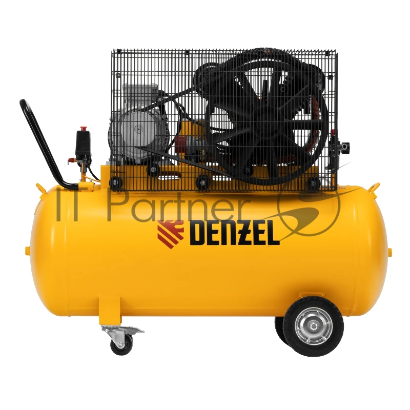 Компрессор воздушный рем. привод BCV 5500-T/200, 5,5 кВт, 200 литров, 850 л/мин Denzel