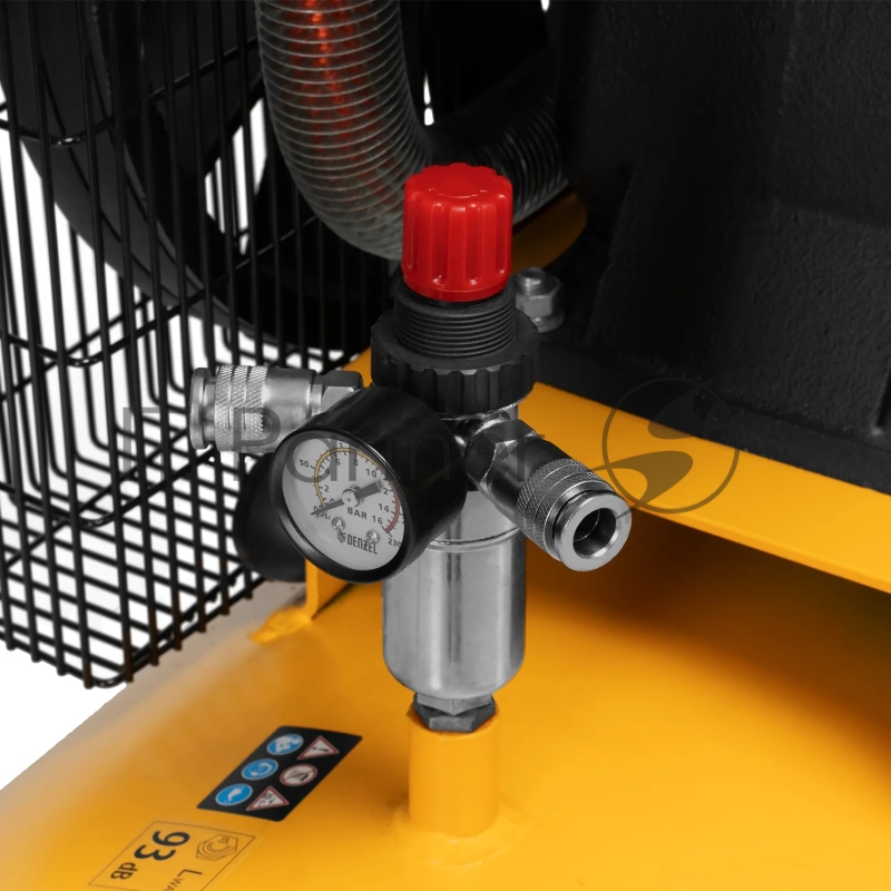 Компрессор воздушный рем. привод BCV 5500-T/270, 5,5 кВт, 270 литров, 850 л/мин Denzel