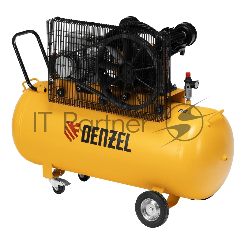 Компрессор воздушный рем. привод BCV 5500-T/270, 5,5 кВт, 270 литров, 850 л/мин Denzel